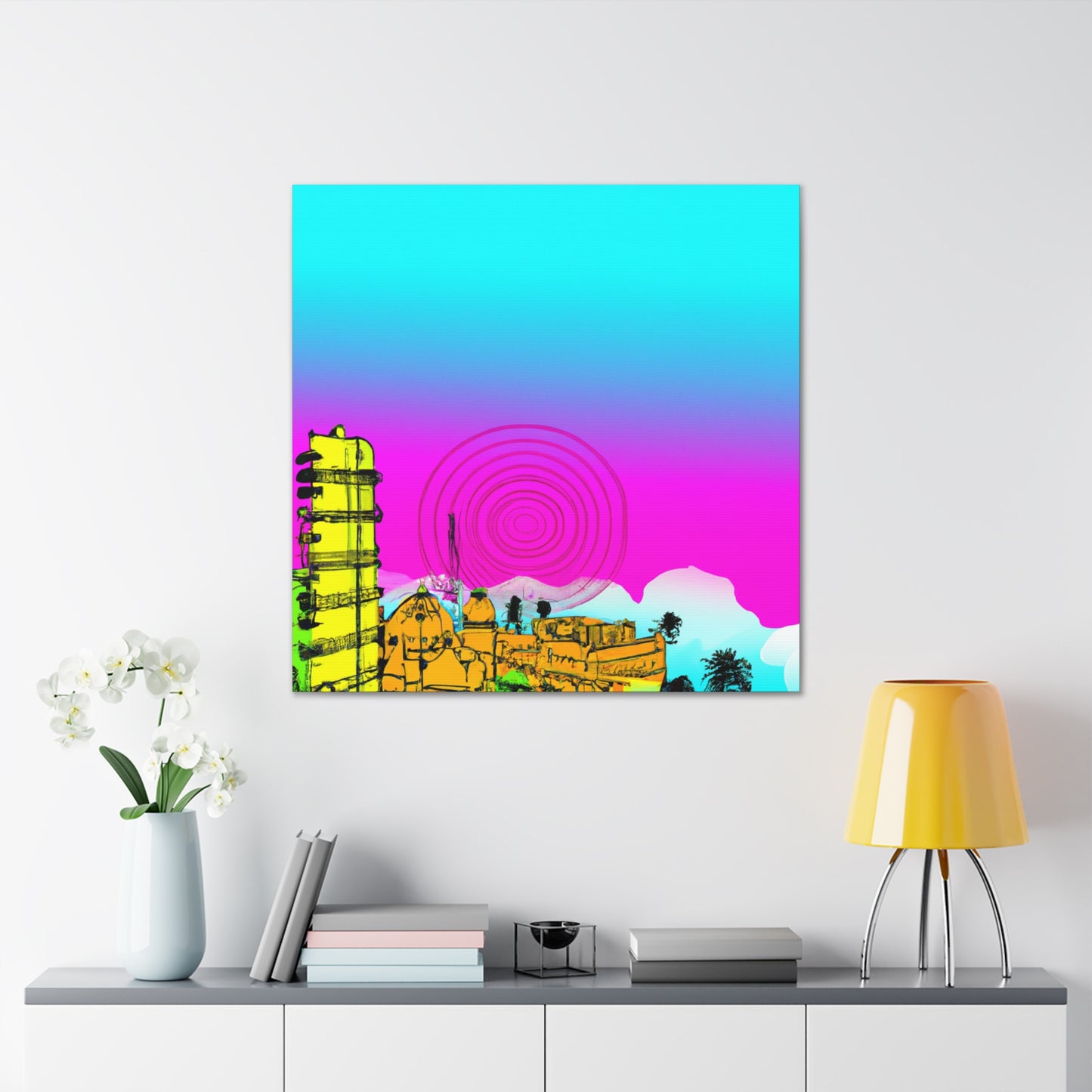 Delhi Delight - Destination India - Canvas