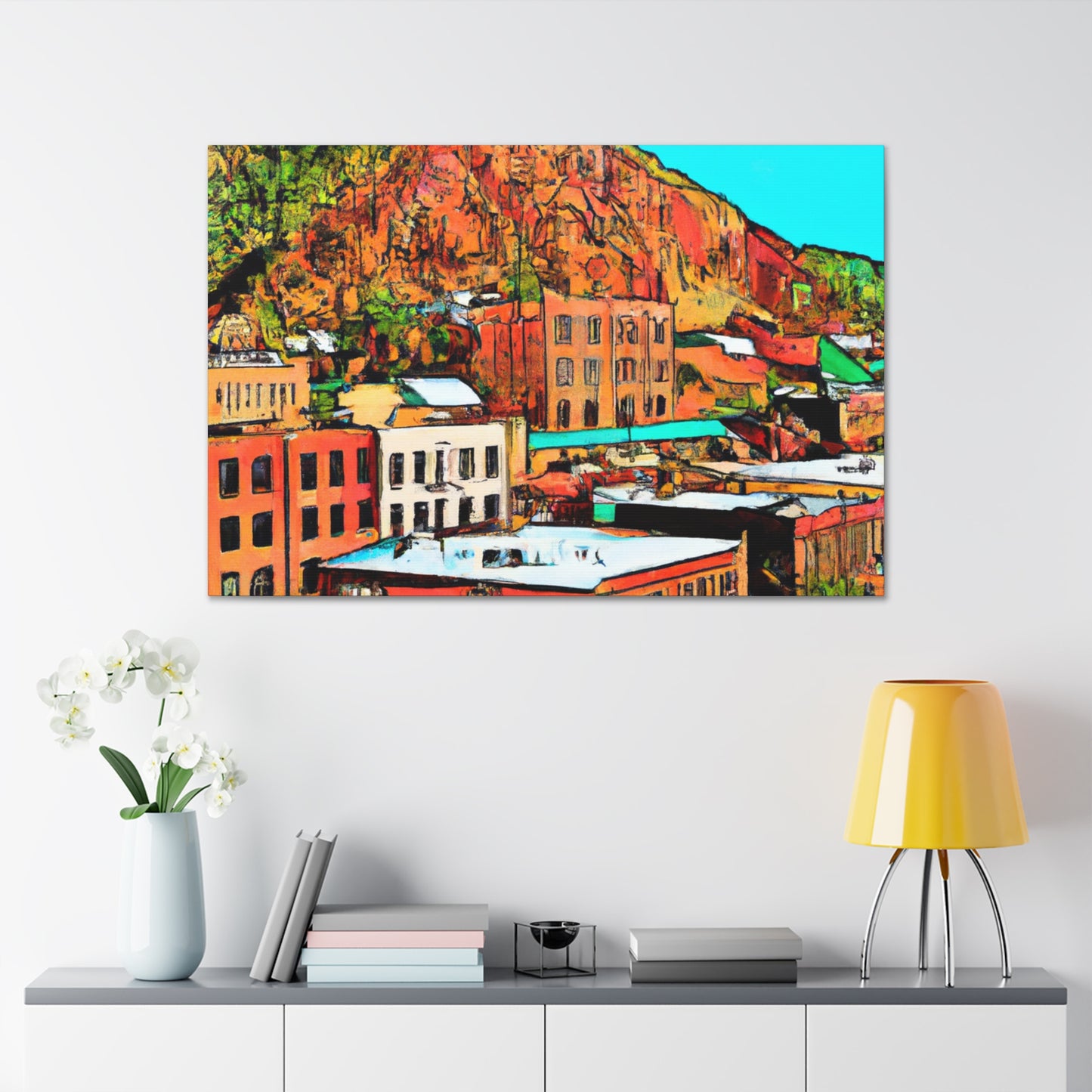 Sandstone Symphony - Architectural - Canvas