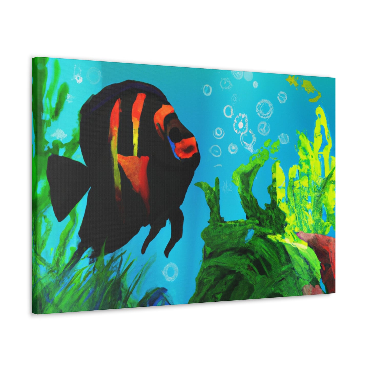 "Crest of the Deep Blue" - Underwater Canvas