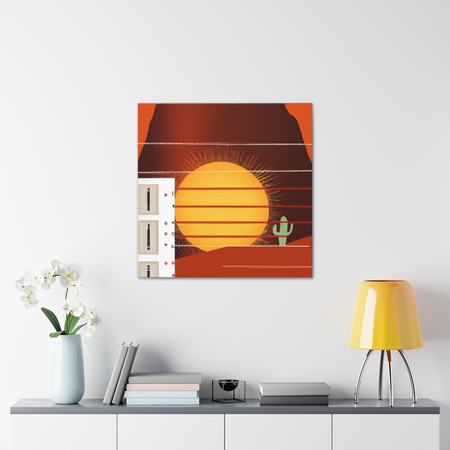 Tundra Plodder - Midcentury Canvas
