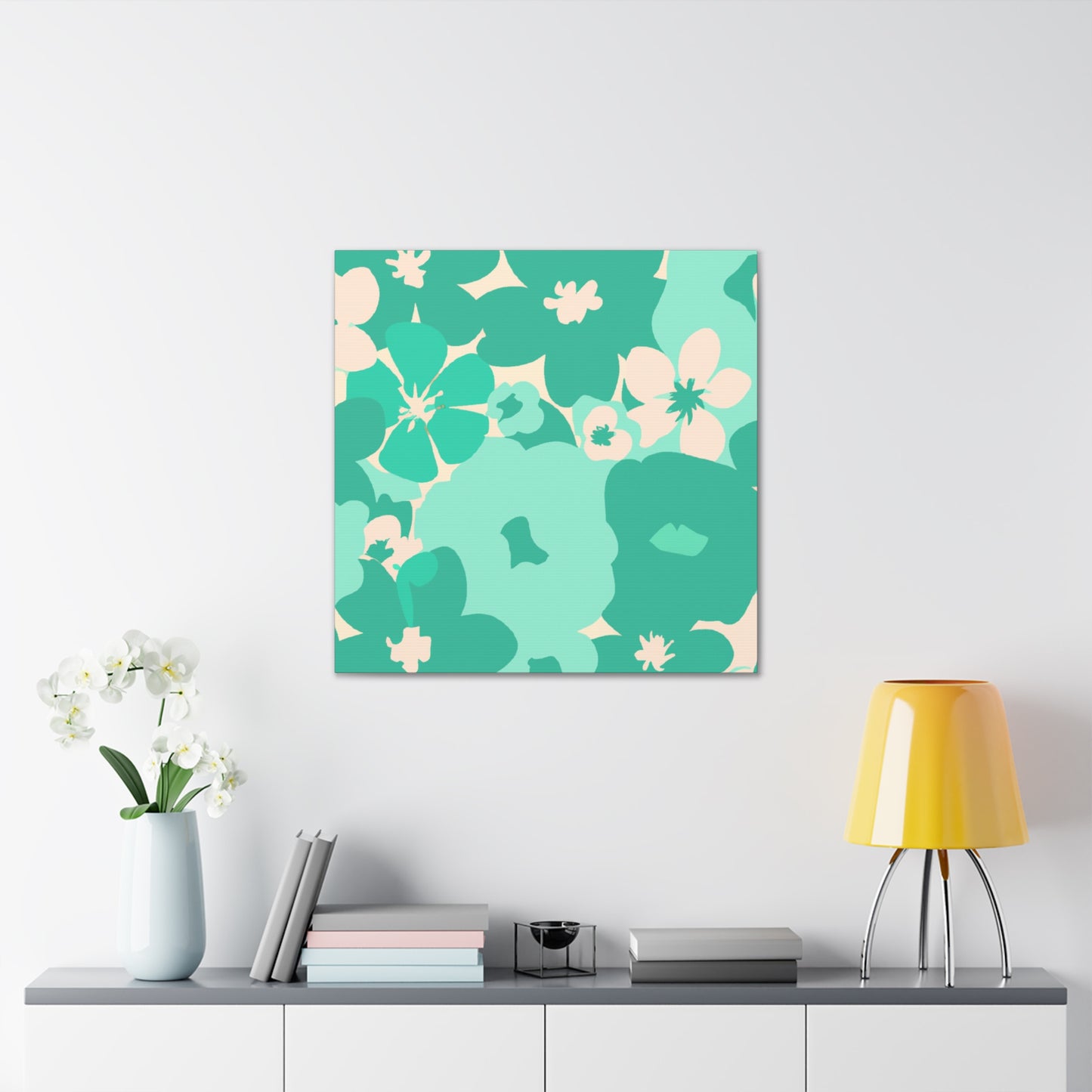 Lotusrain - Floral - Canvas