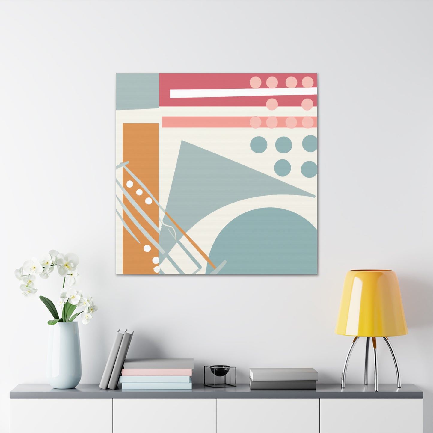 Curvaceous Joy- Midcentury - Canvas