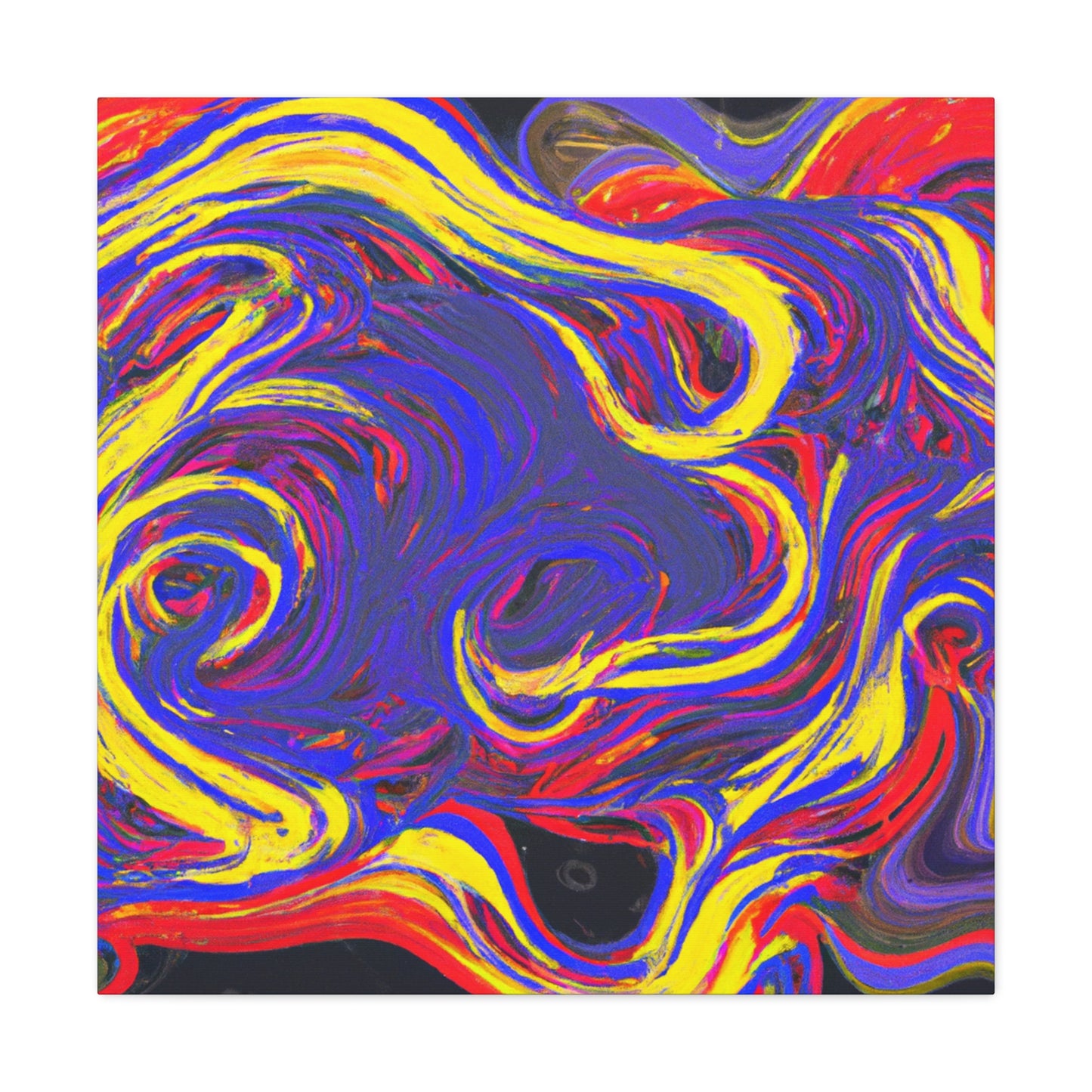 Viridescent Nectar - Abstract - Canvas