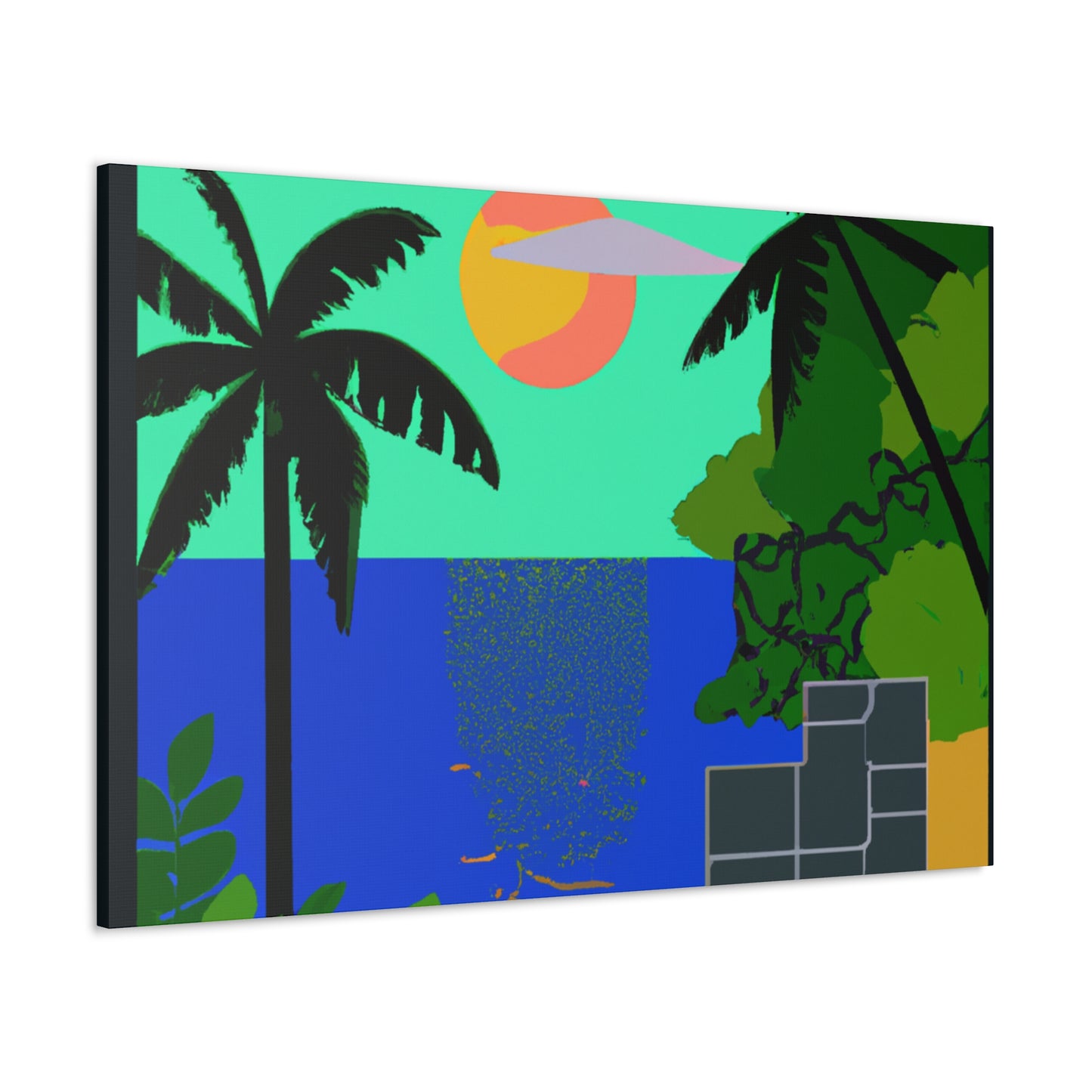 Prickleback- Midcentury Canvas