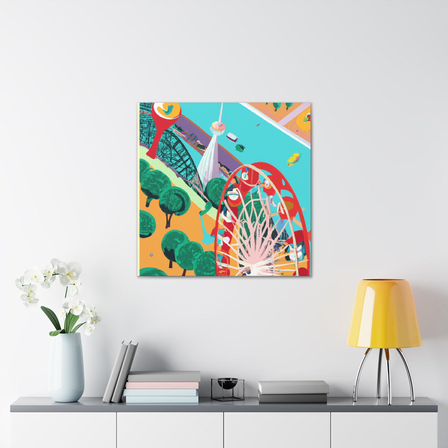 Loopy Lagoon - Amusement - Canvas