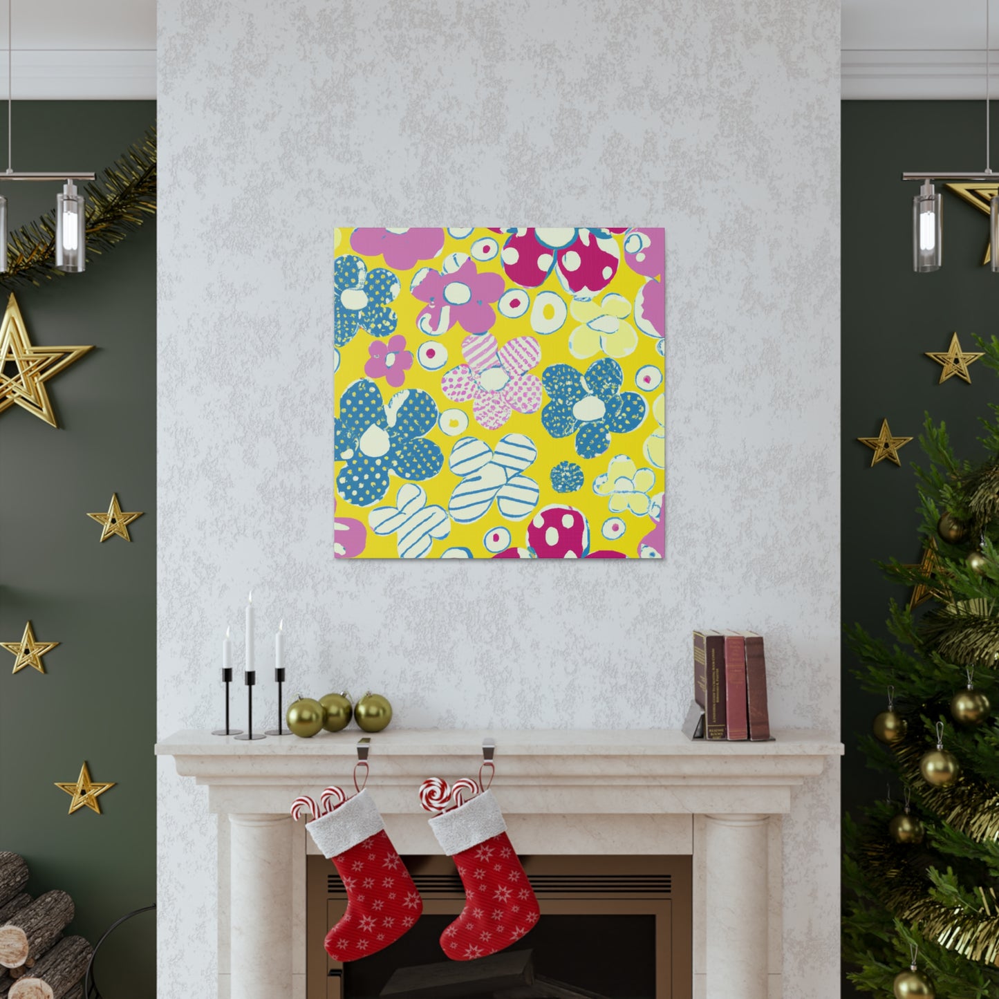 Amaranthine Blooms. - Floral Canvas