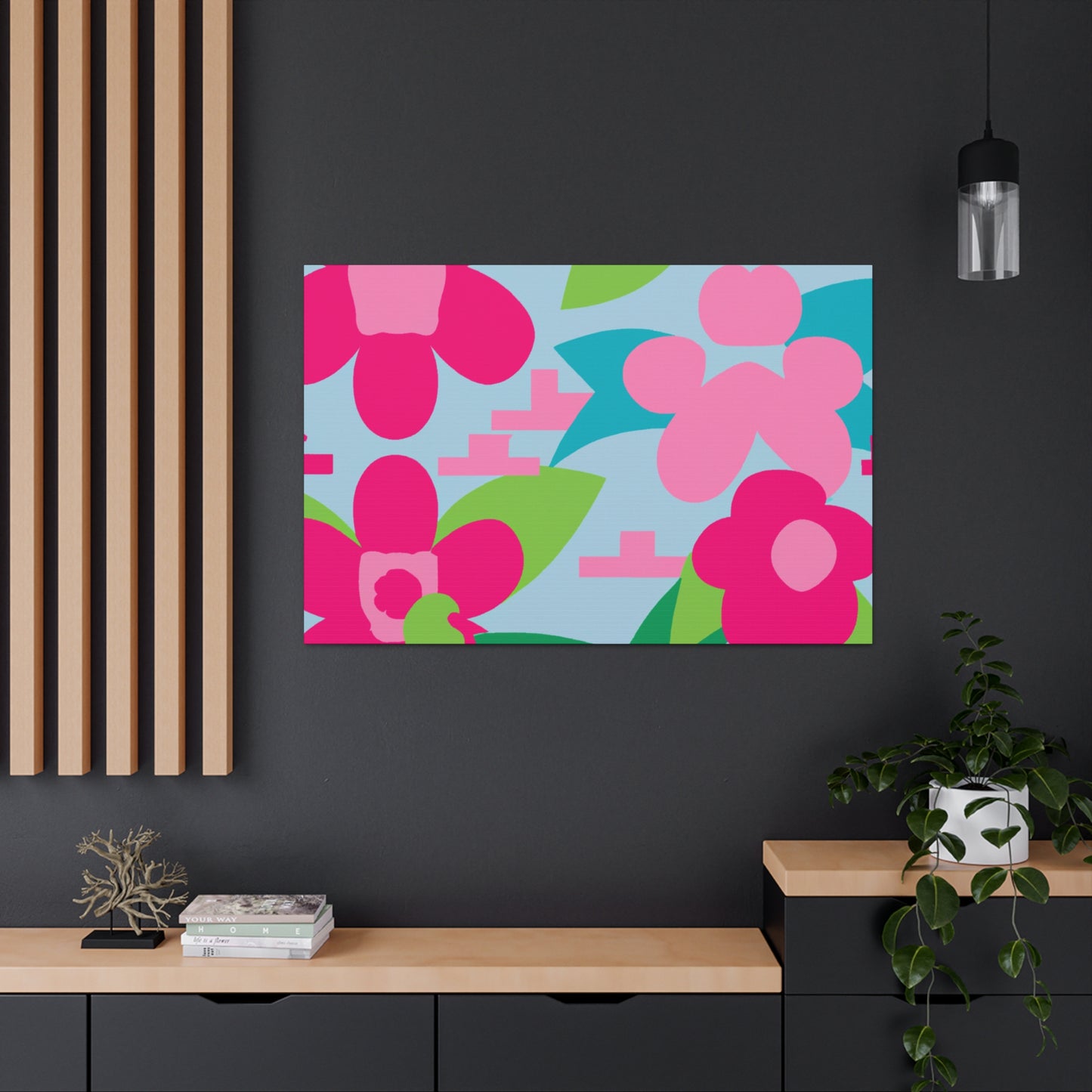 A Flower Fortune - Floral Canvas