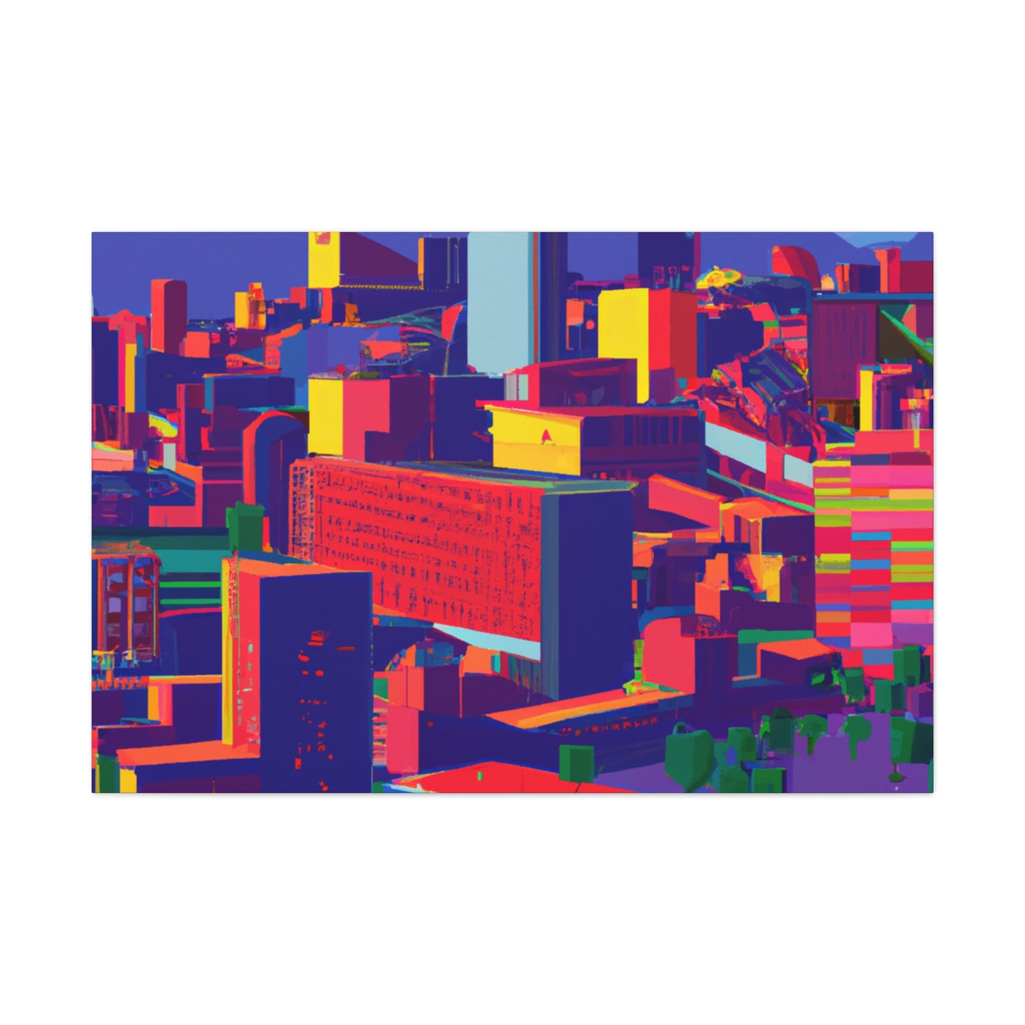 Mateo Simons - South America Canvas