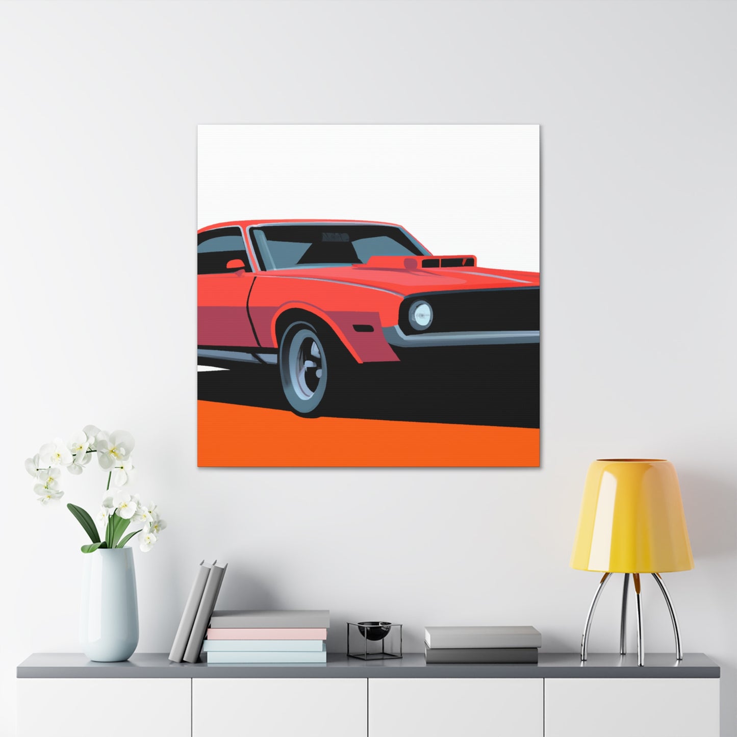 The Flashback - Automobile - Canvas