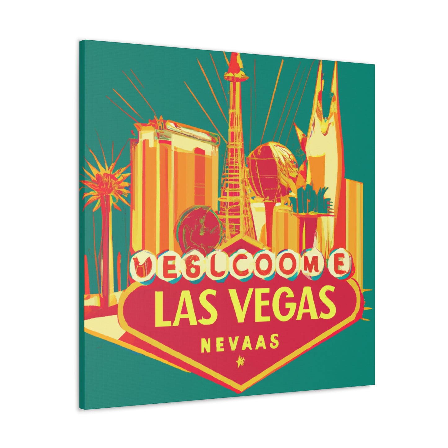 Wild Nights - Destination Vegas - Canvas