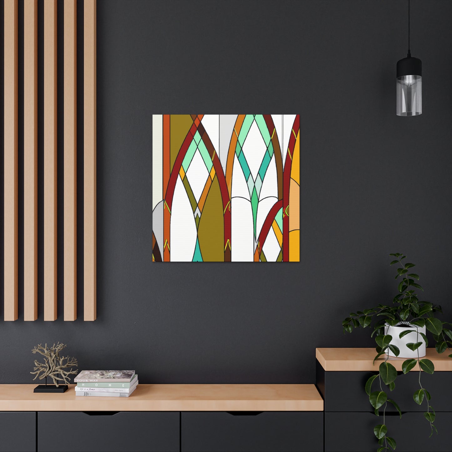 Arched- Glass Canvas