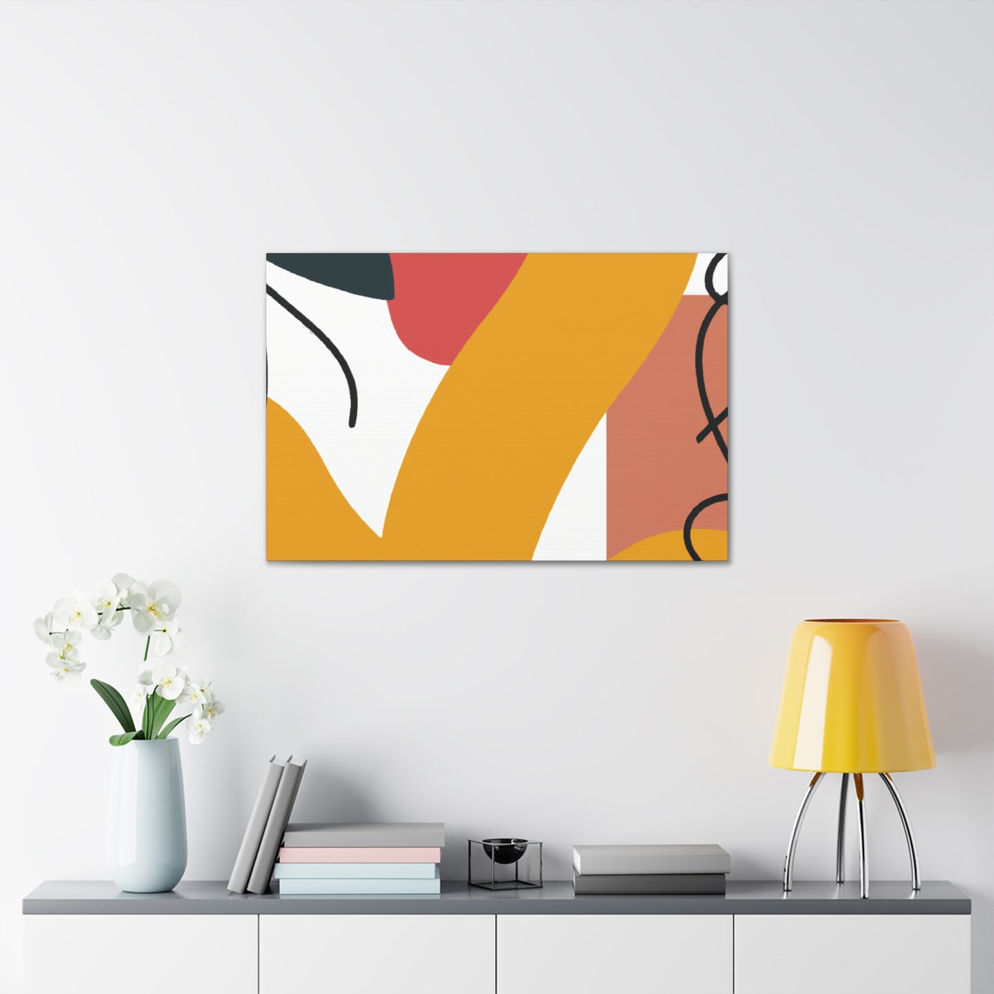 Geometric Nebula - Minimalism - Canvas