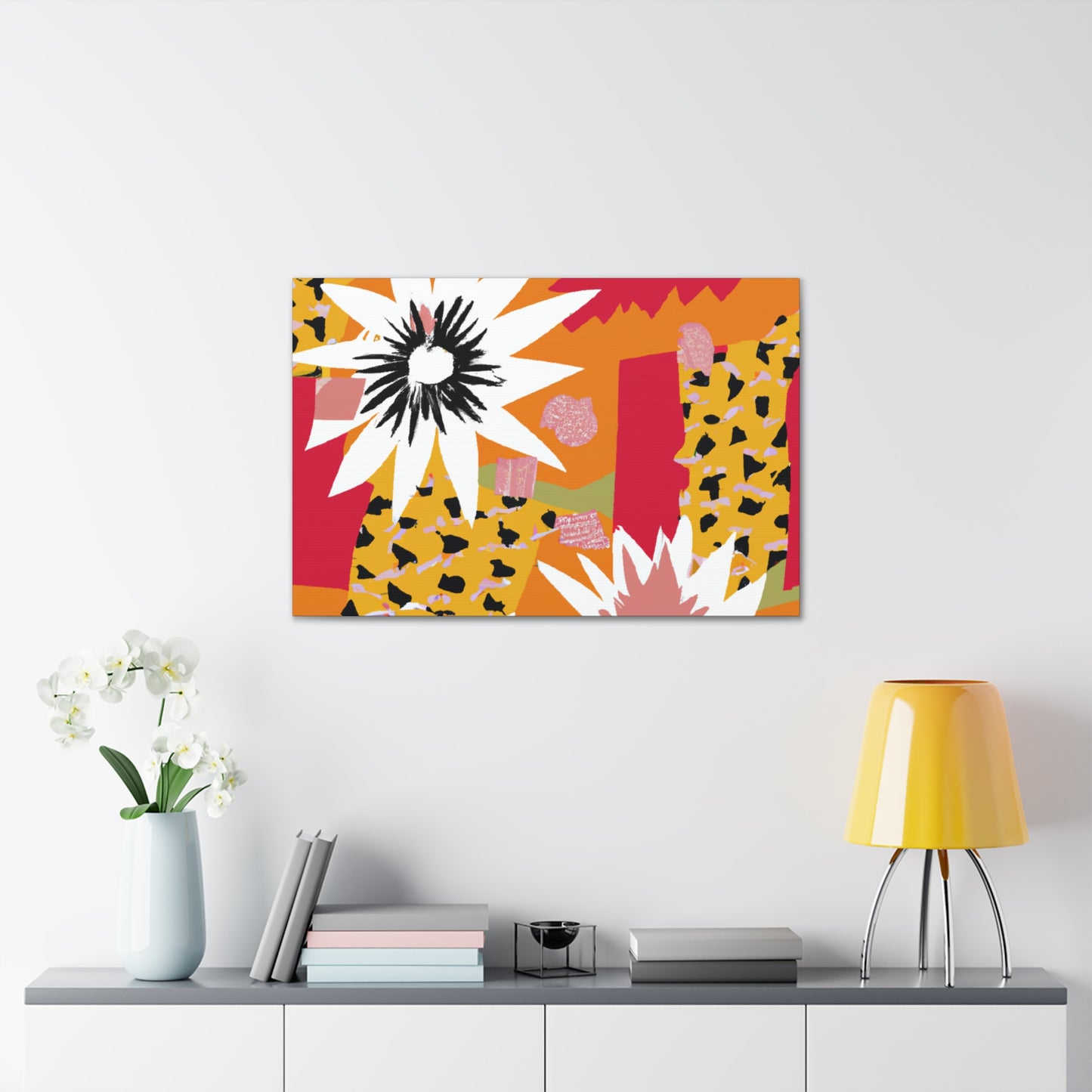 Flower Petal Power!: Floral Canvas