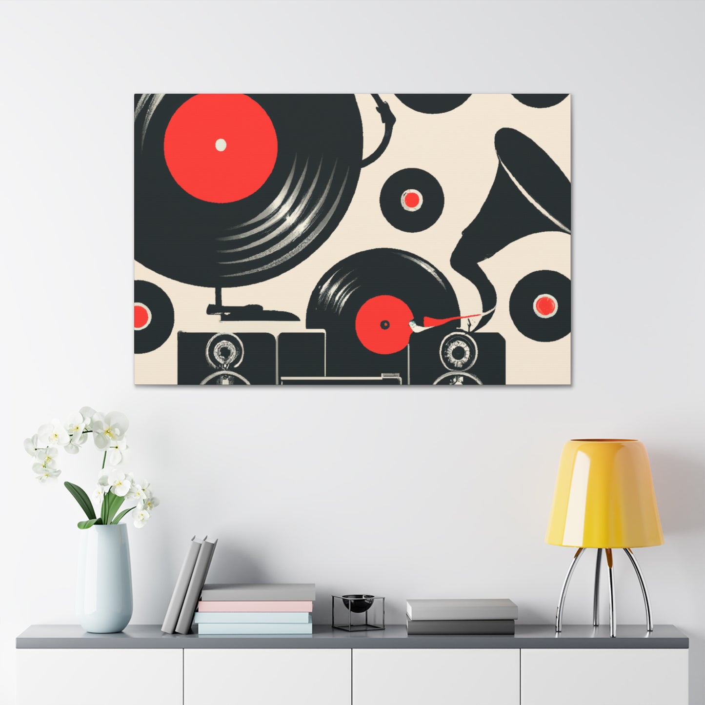 The Vinyl Studio - Retro Music and Film Canvas