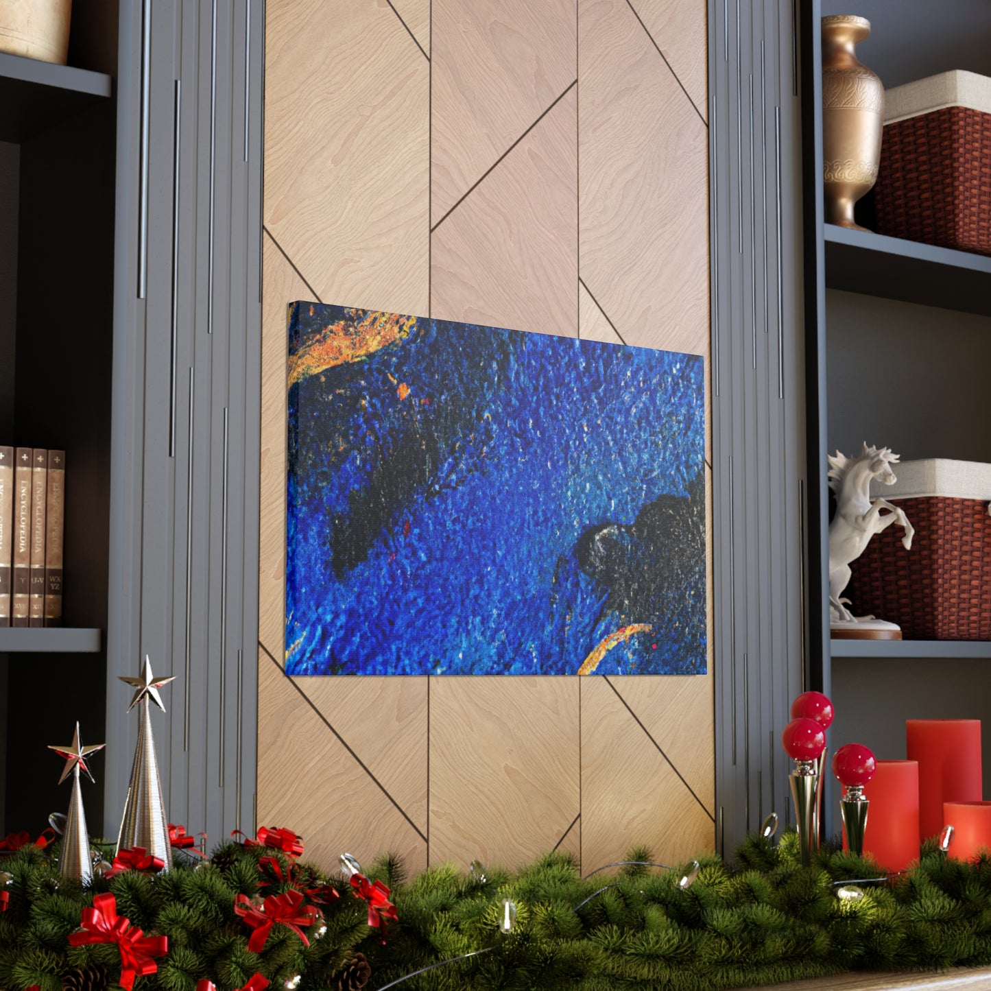 Deep Water - Abstract Canvas