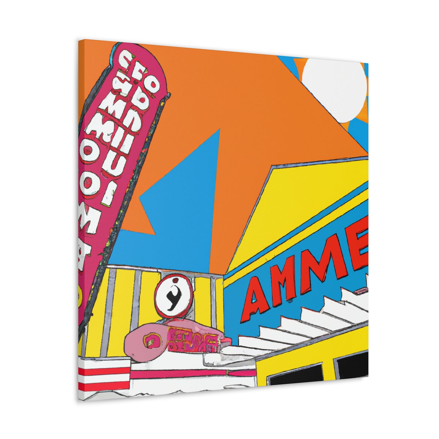 'Happy Days Arcade' - Canvas - Pop Art