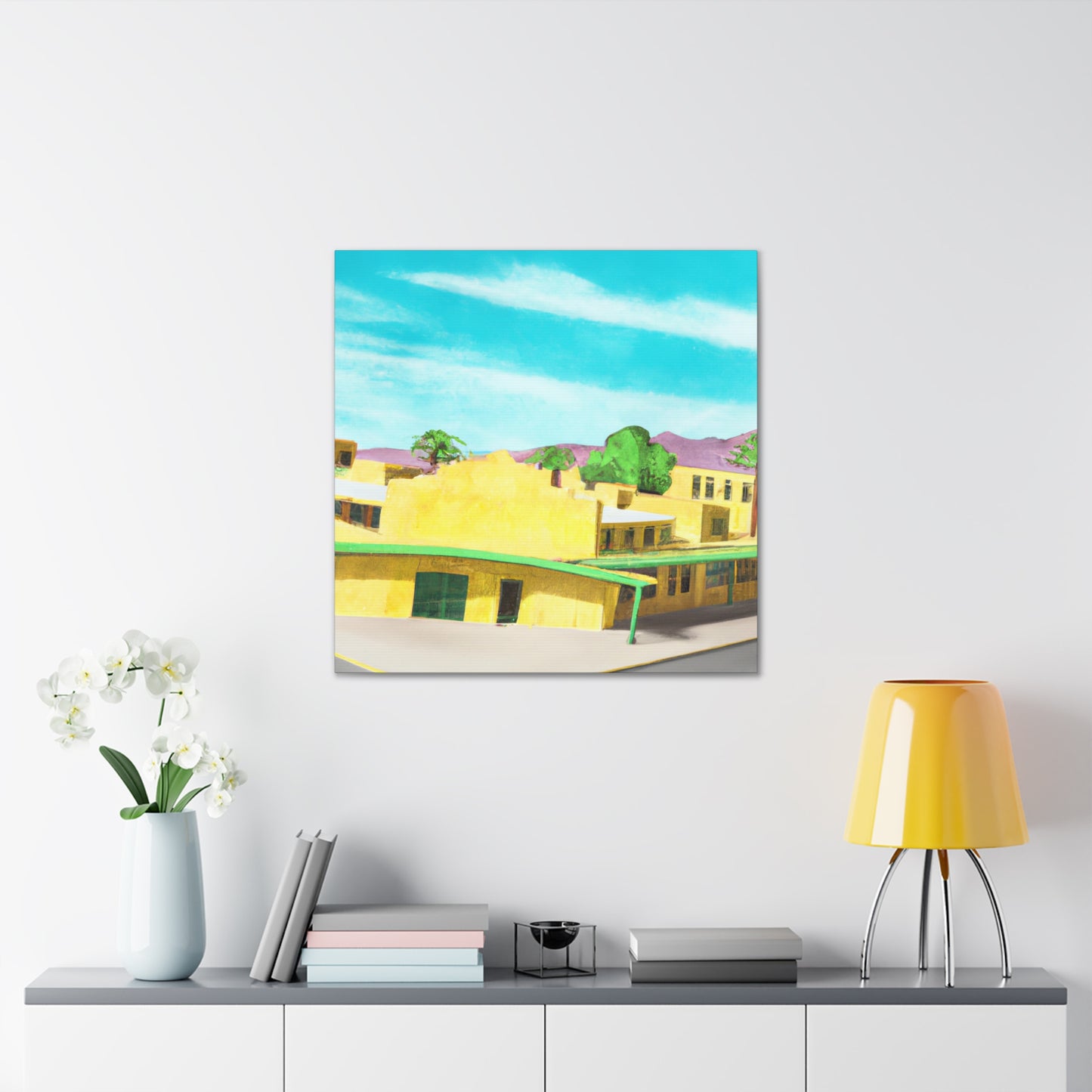 Sandstone Mirage - Architectural - Canvas