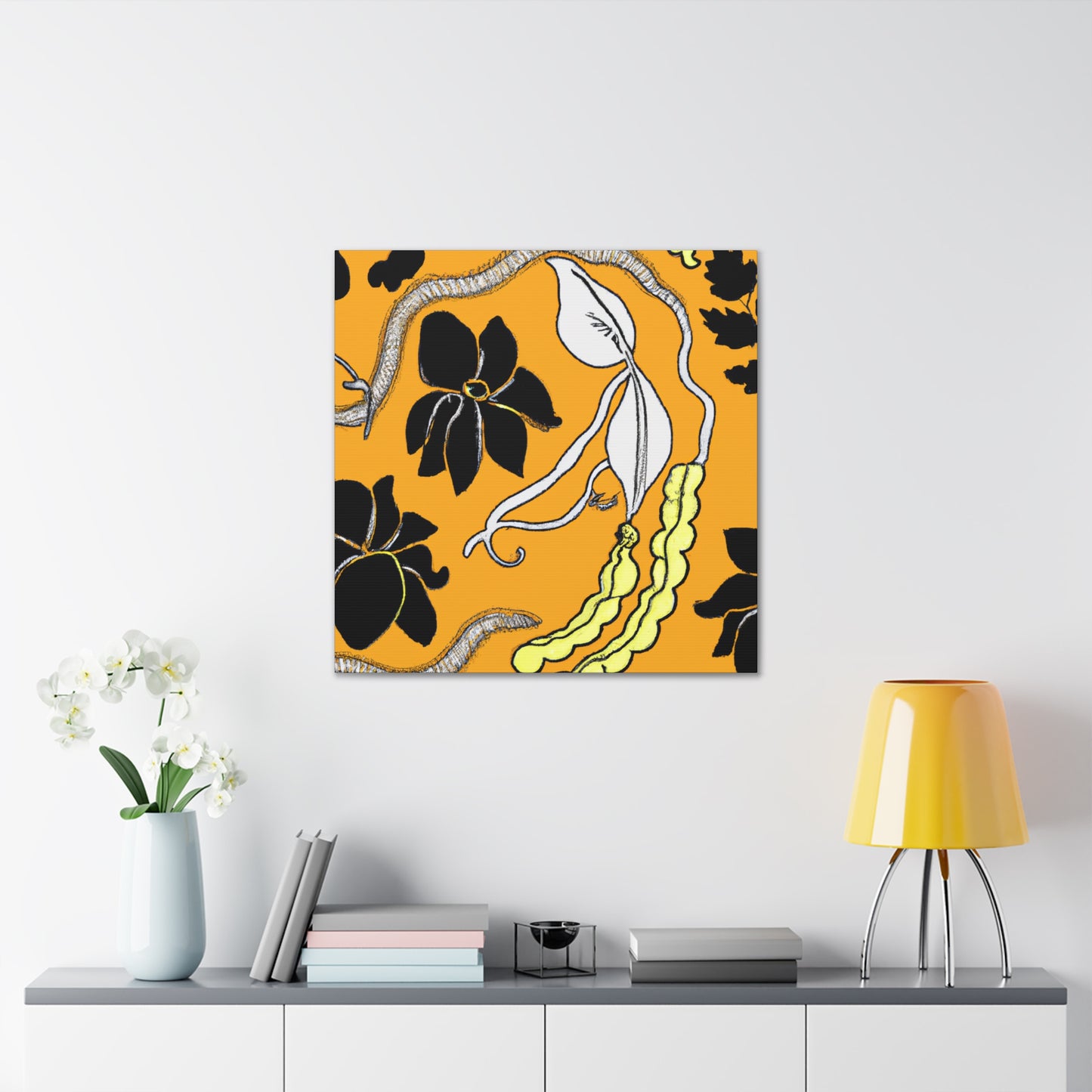 Dahlia Dream - Floral - Canvas