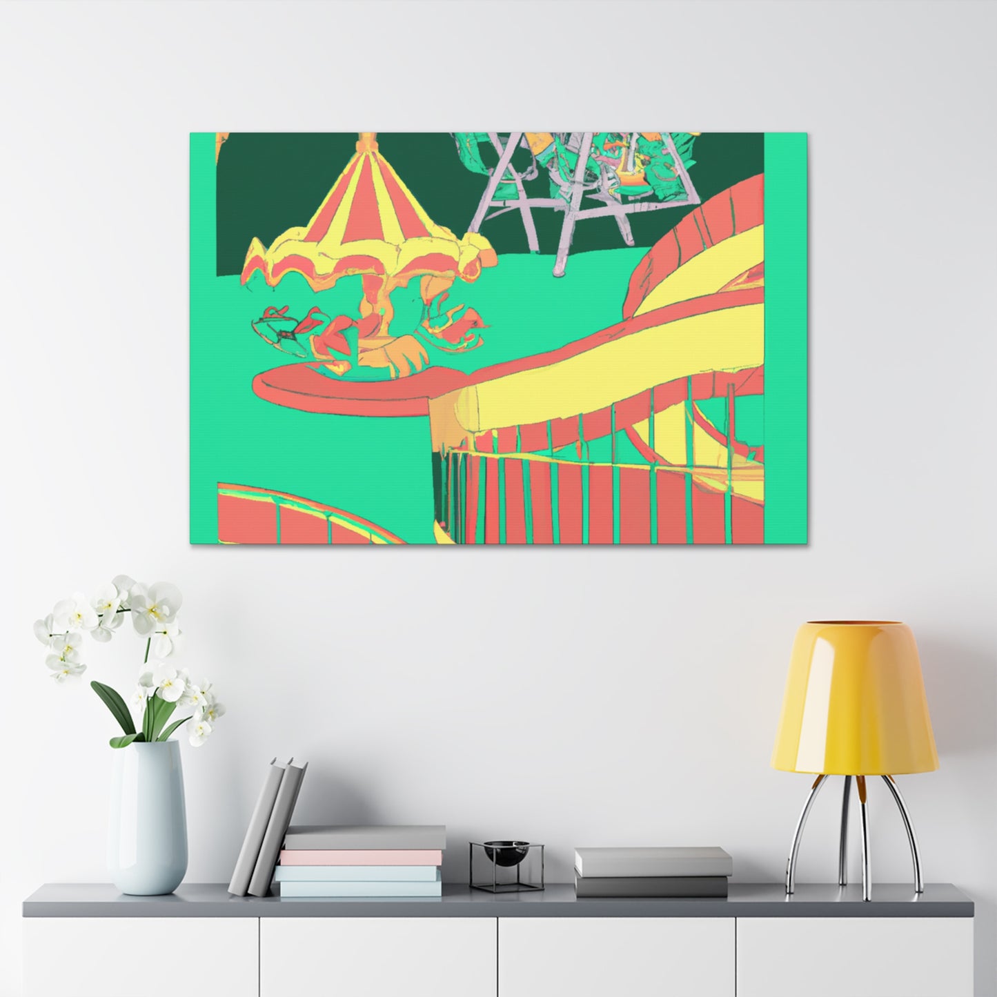 Garden Glows - Landscape - Canvas