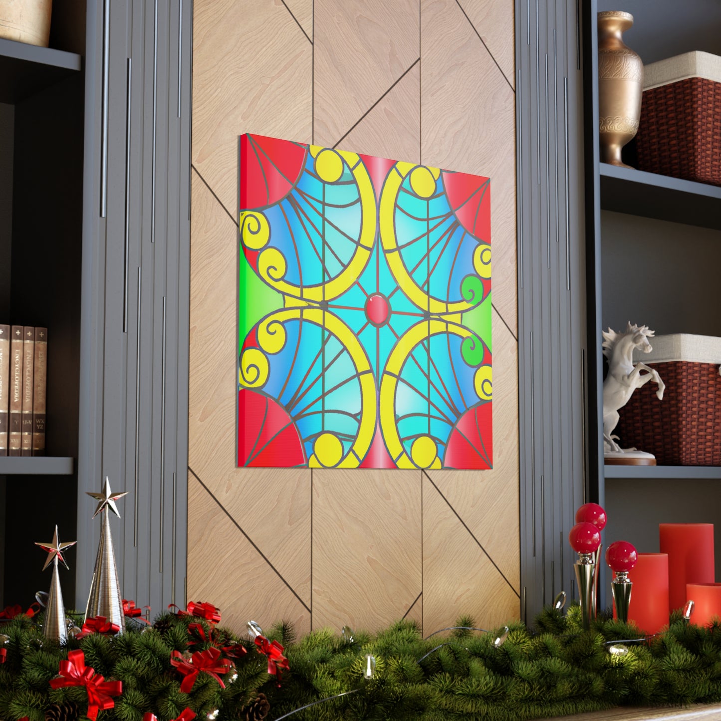 Circular Tile - Glass Canvas