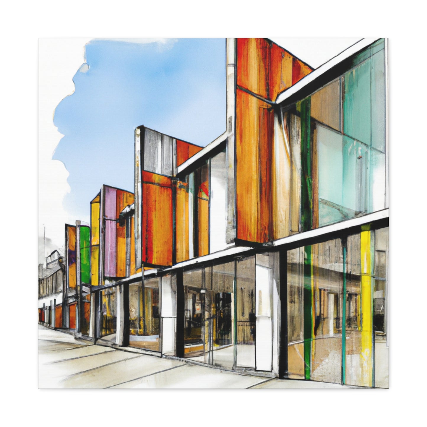 Aquila Autumnfield - Architectural Canvas