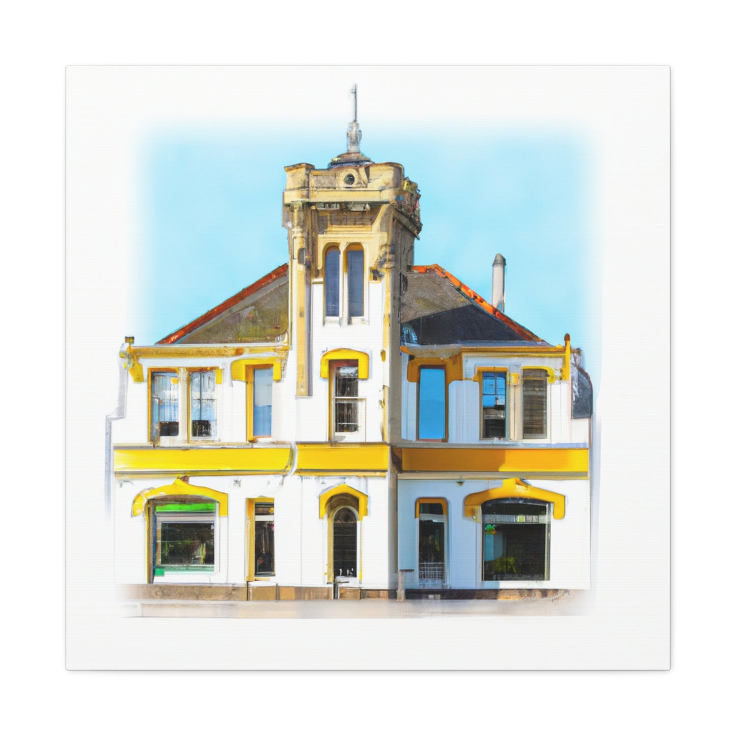 Vincentia de la Guarda - Architectural Canvas