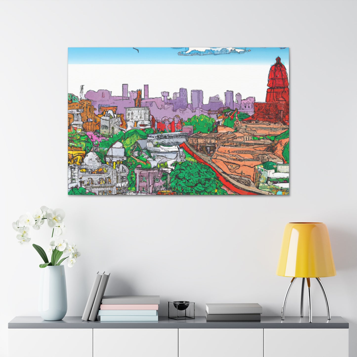 Palace of Wonders - Destination India - Canvas