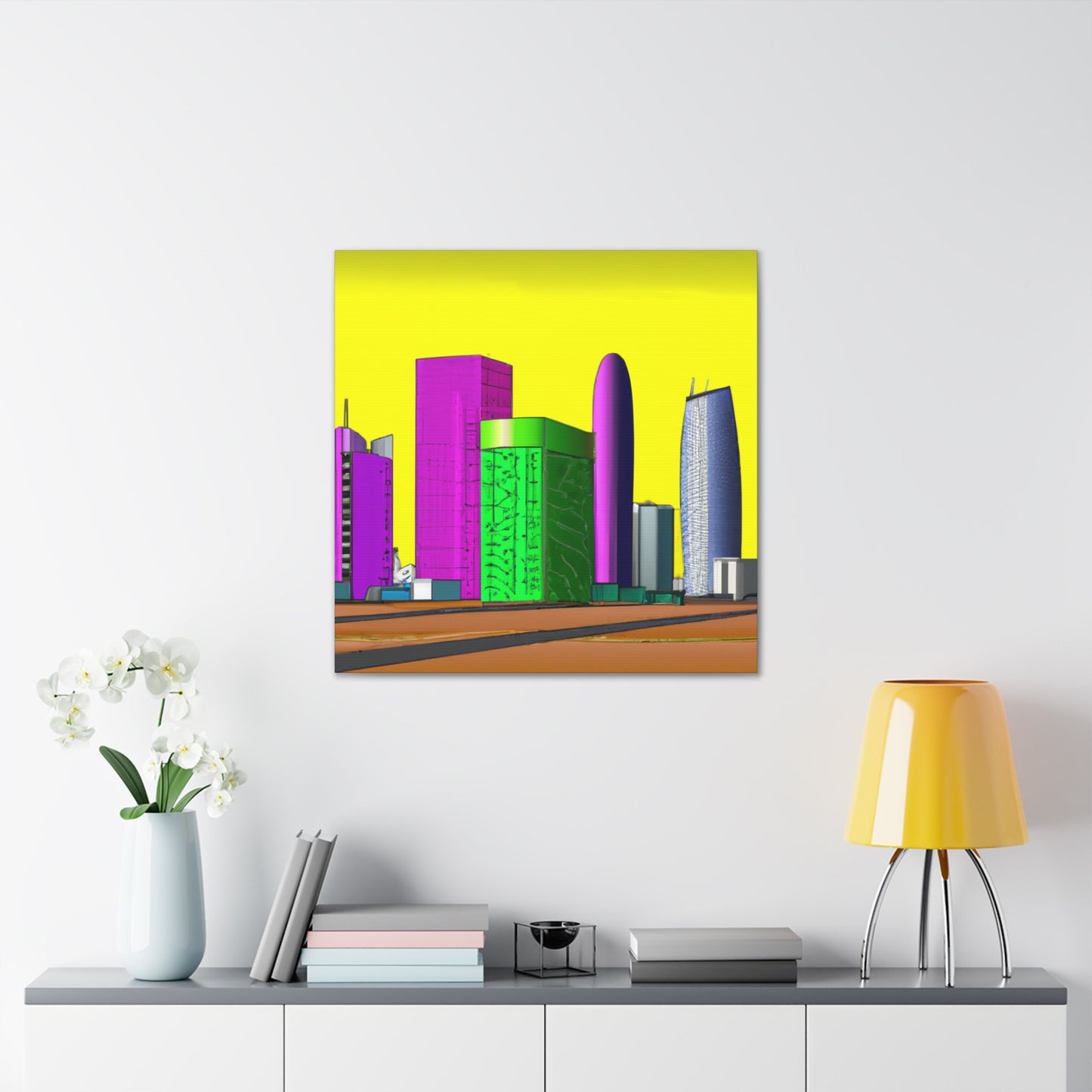 Aladdin's Caravans - Middle East - Canvas