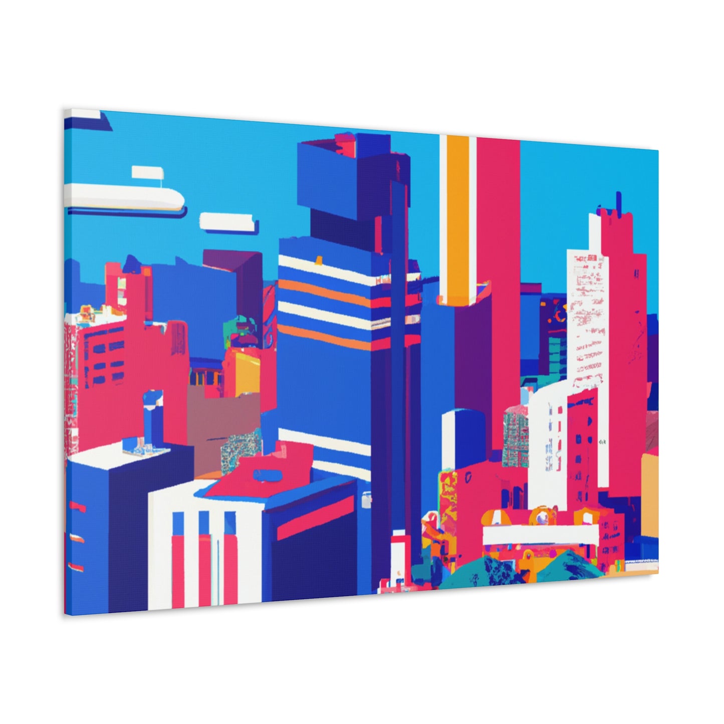 Llama Land - South America - Canvas