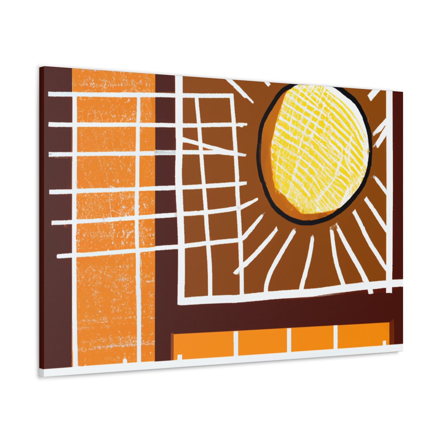 Pow!- Midcentury Canvas