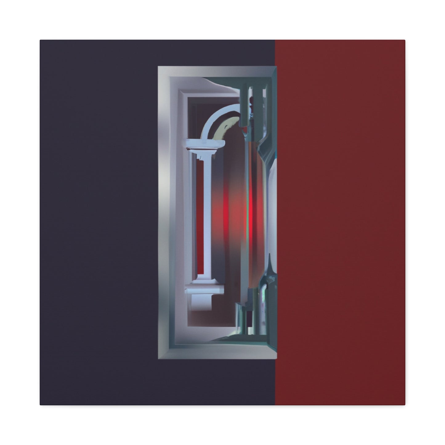 Cosmic Deco: - Art Deco Canvas