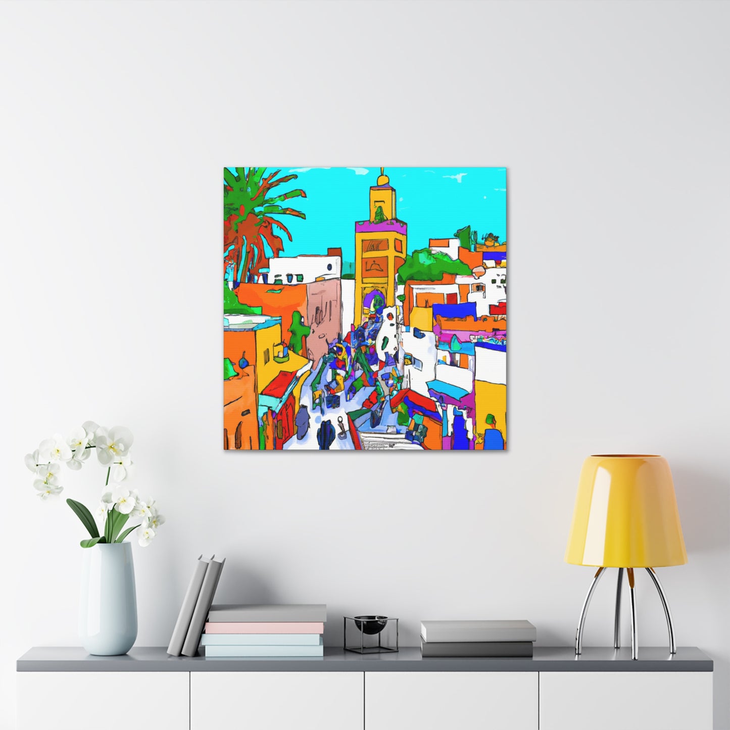 Ibrahim Al-Hassine - Morraco - Canvas