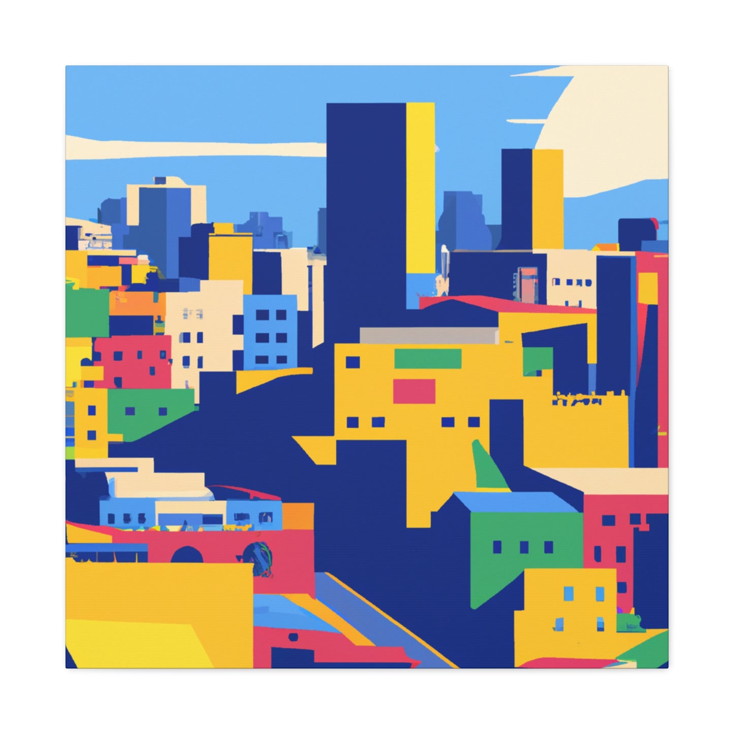 Juan Silva - South America - Canvas
