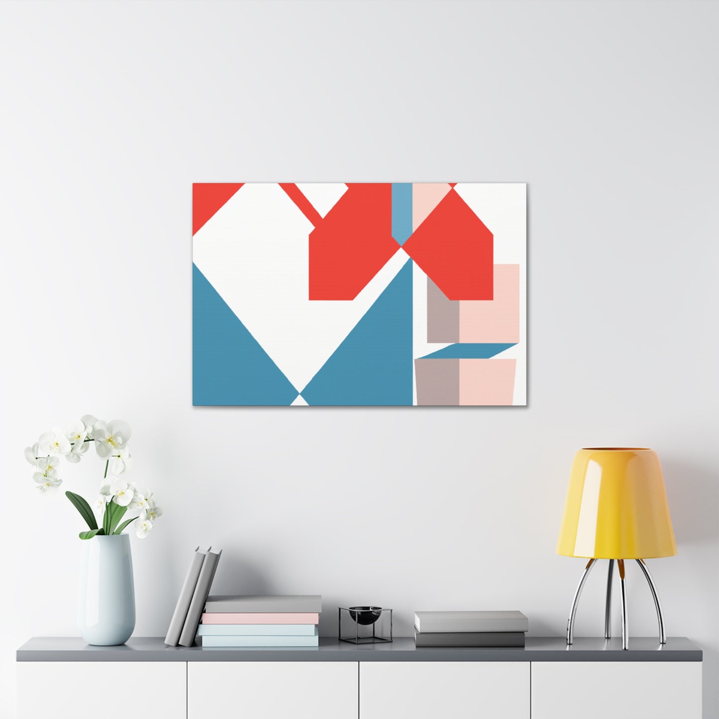 Dreaming of the Stars - Midcentury - Canvas