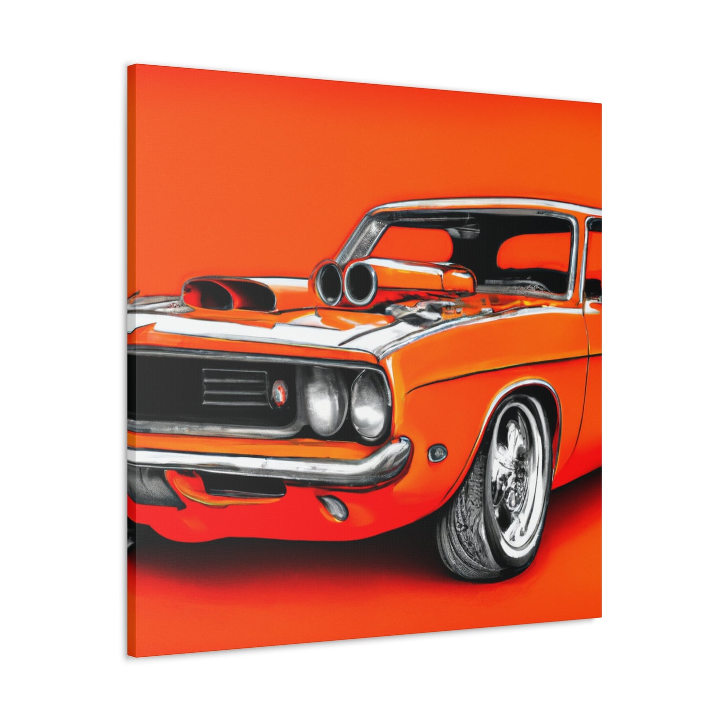 The "Tailgator" - Automobile - Canvas