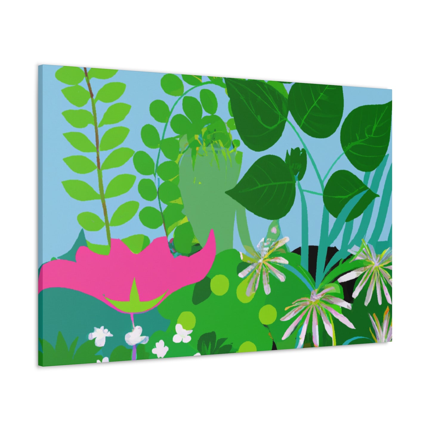 Gardenia Oasis - Landscape - Canvas
