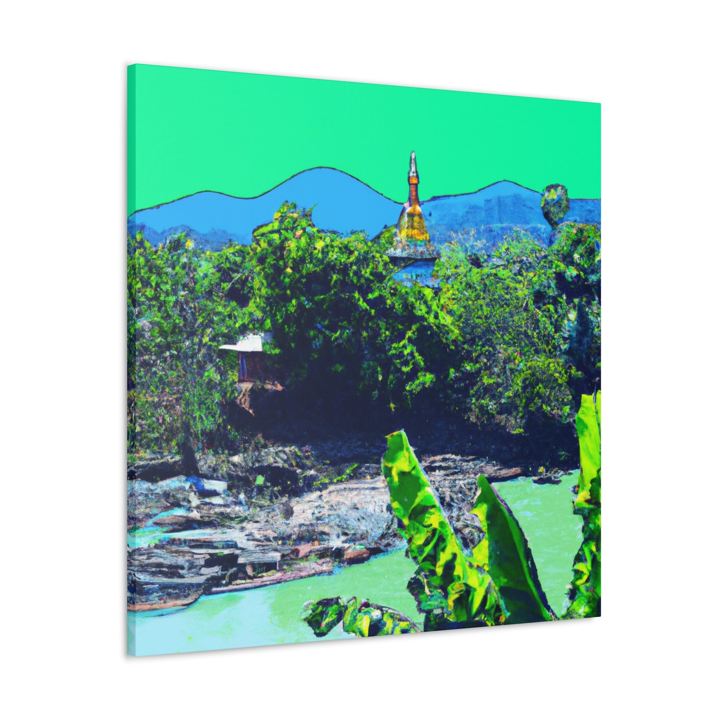 Palace of Wonders - Destination India - Canvas