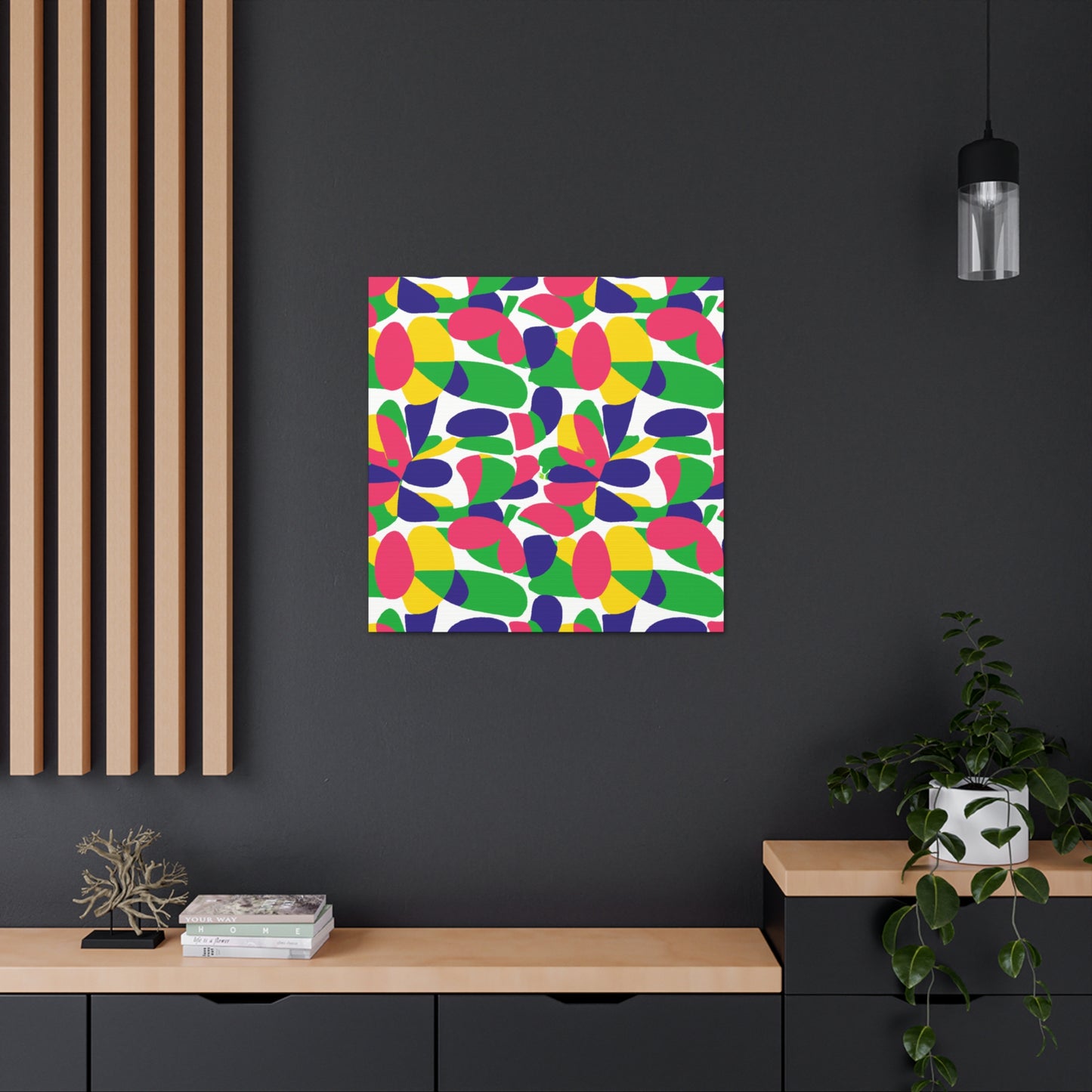 A Flower Power Treasure Hunt! - Floral Canvas