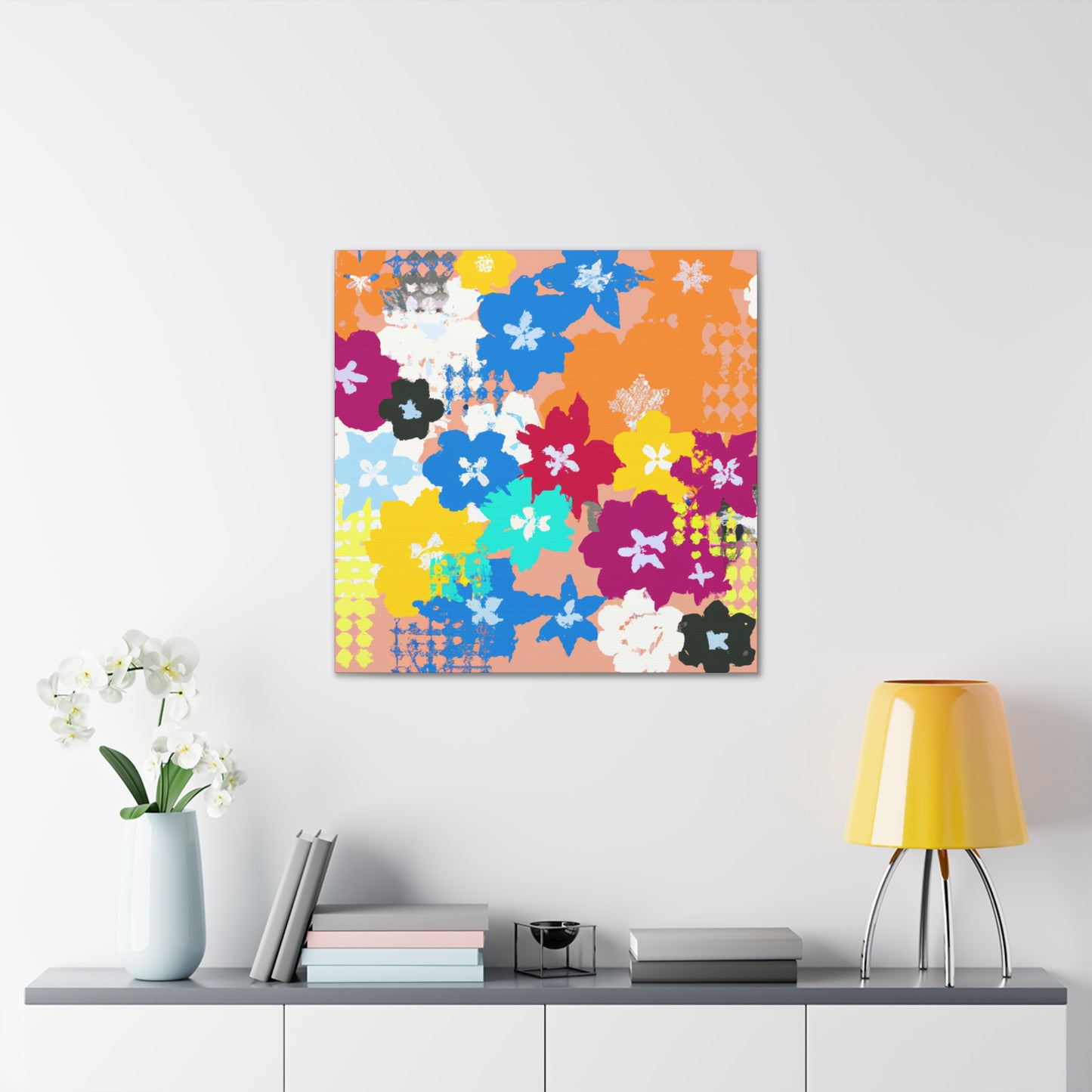 Laila - Floral - Canvas