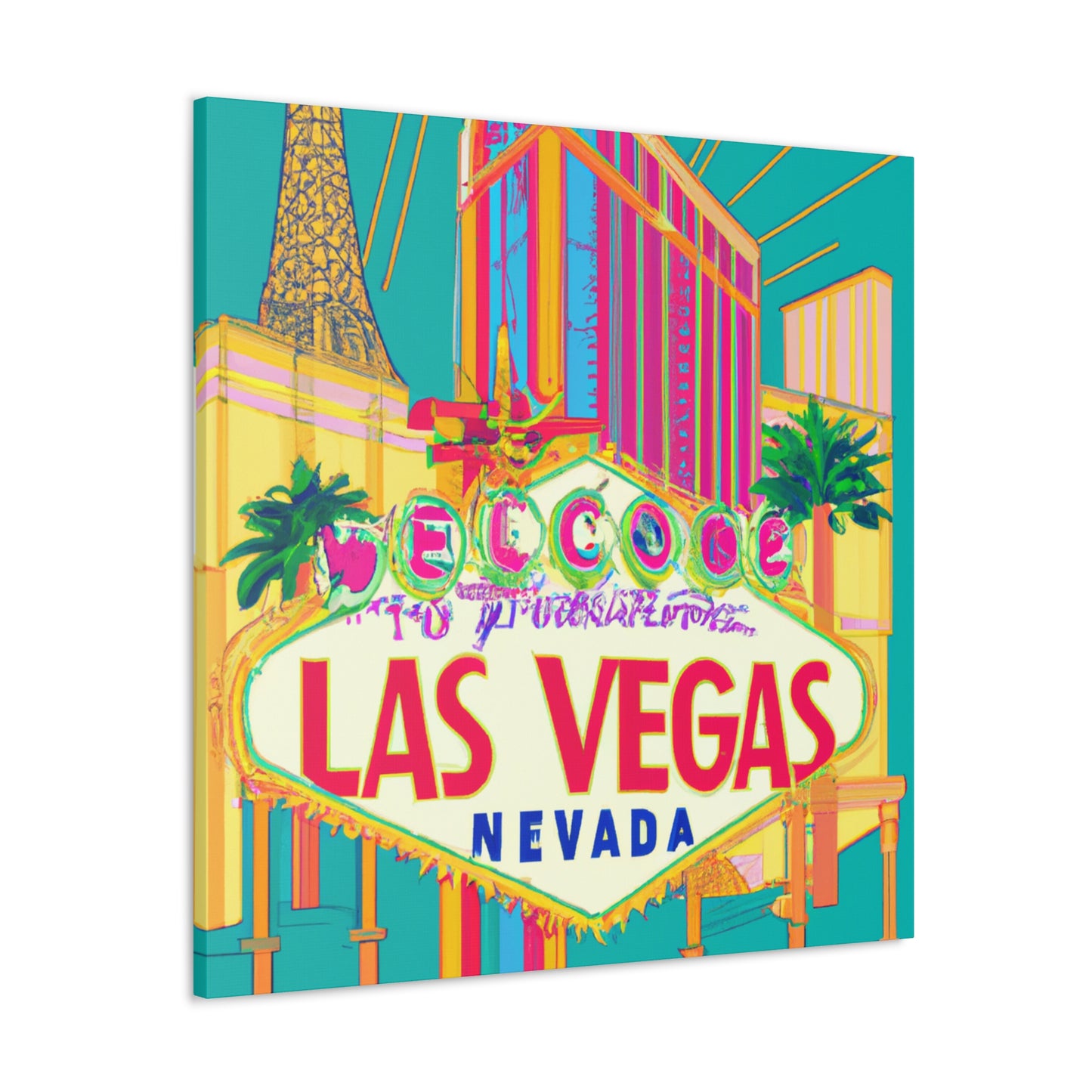 Viva La Vegas - Destination Vegas - Canvas