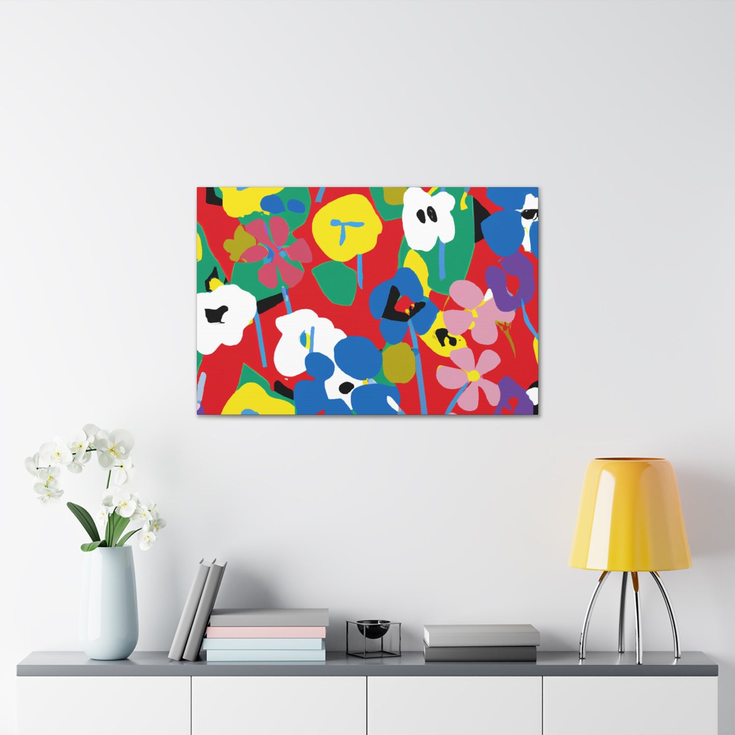 Flower Fairy Adventures - Floral Canvas
