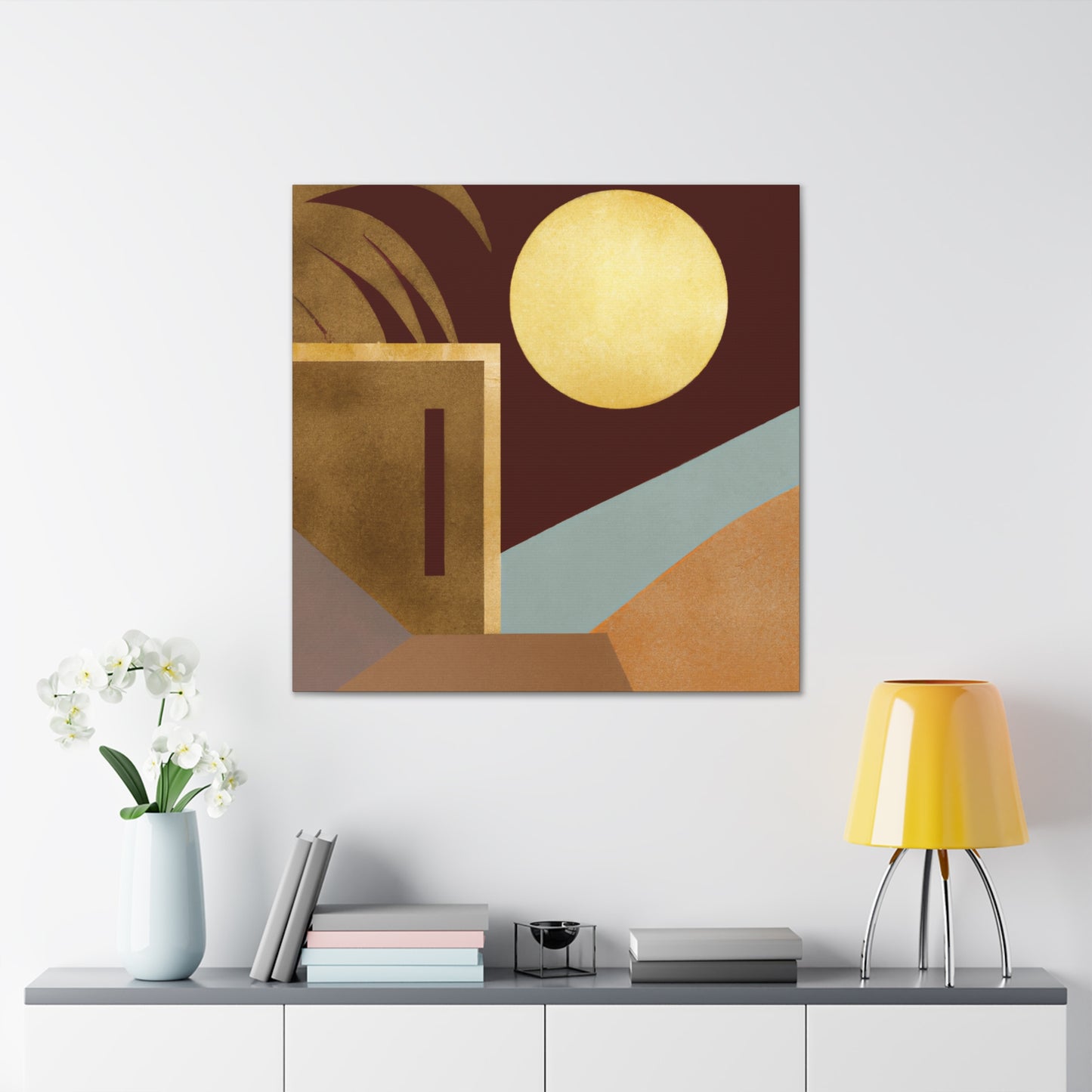 Sunny Groove - Midcentury - Canvas