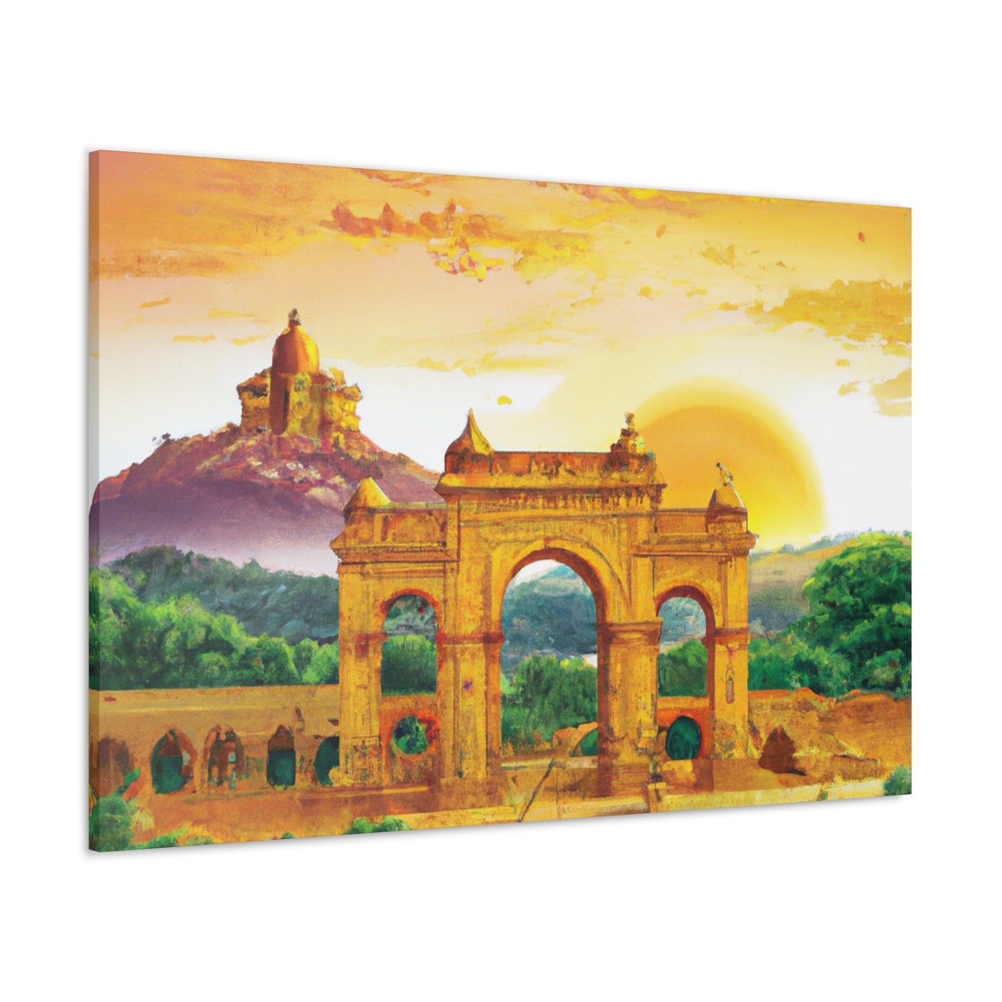 Taj Mahal - Destination India - Canvas