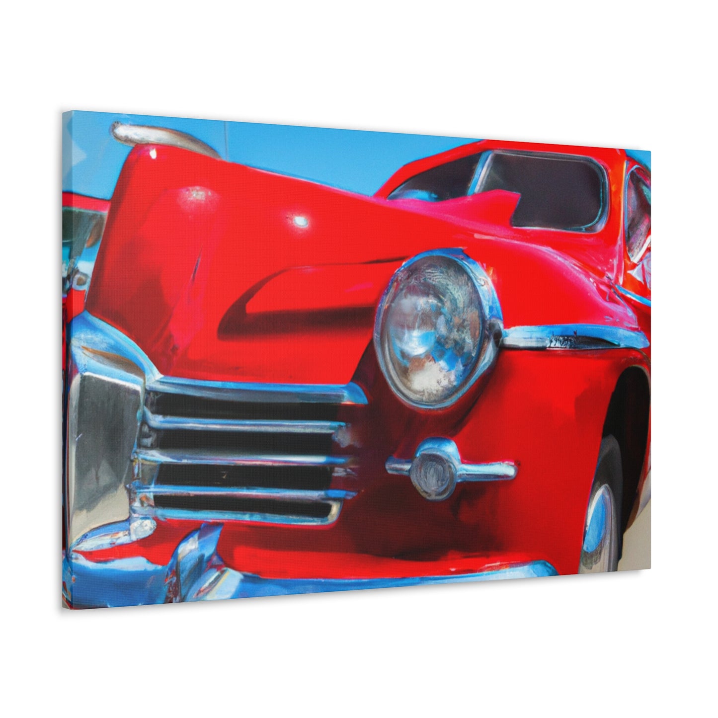 "Red Devil" - Automobile Canvas