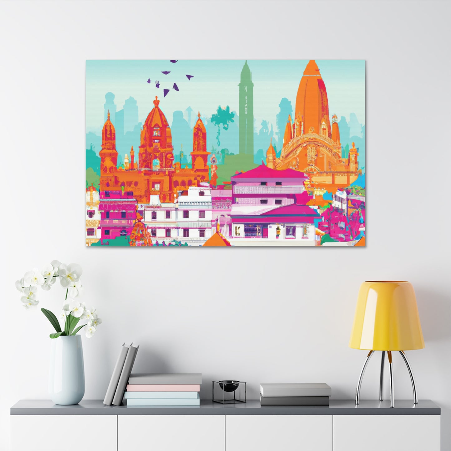 Taj Mahal - Destination India - Canvas