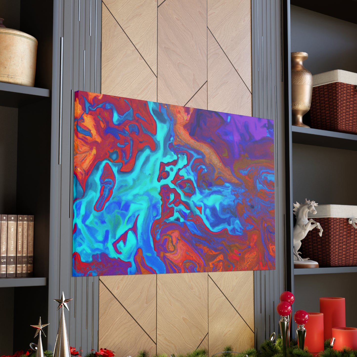 Blue Tinge - Canvas - Abstract