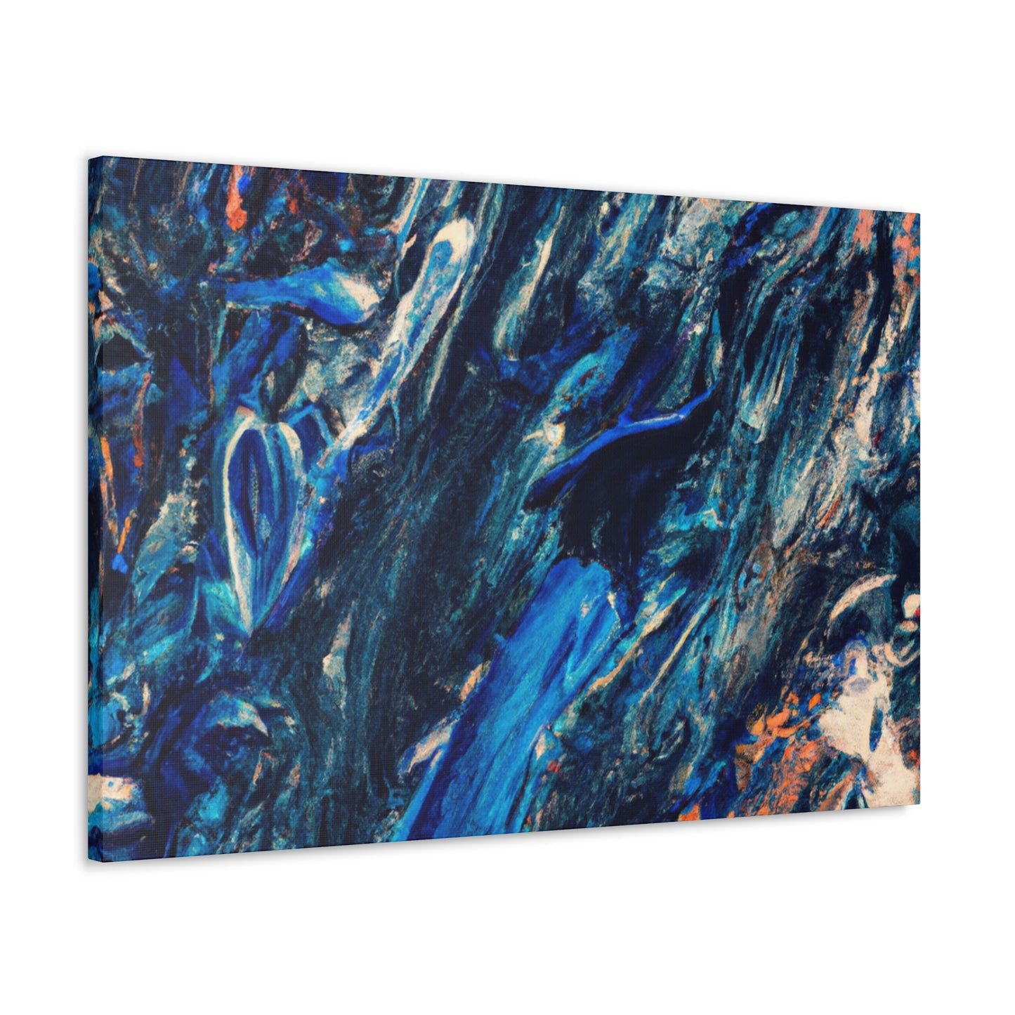 Icey Flow- Abstract Canvas