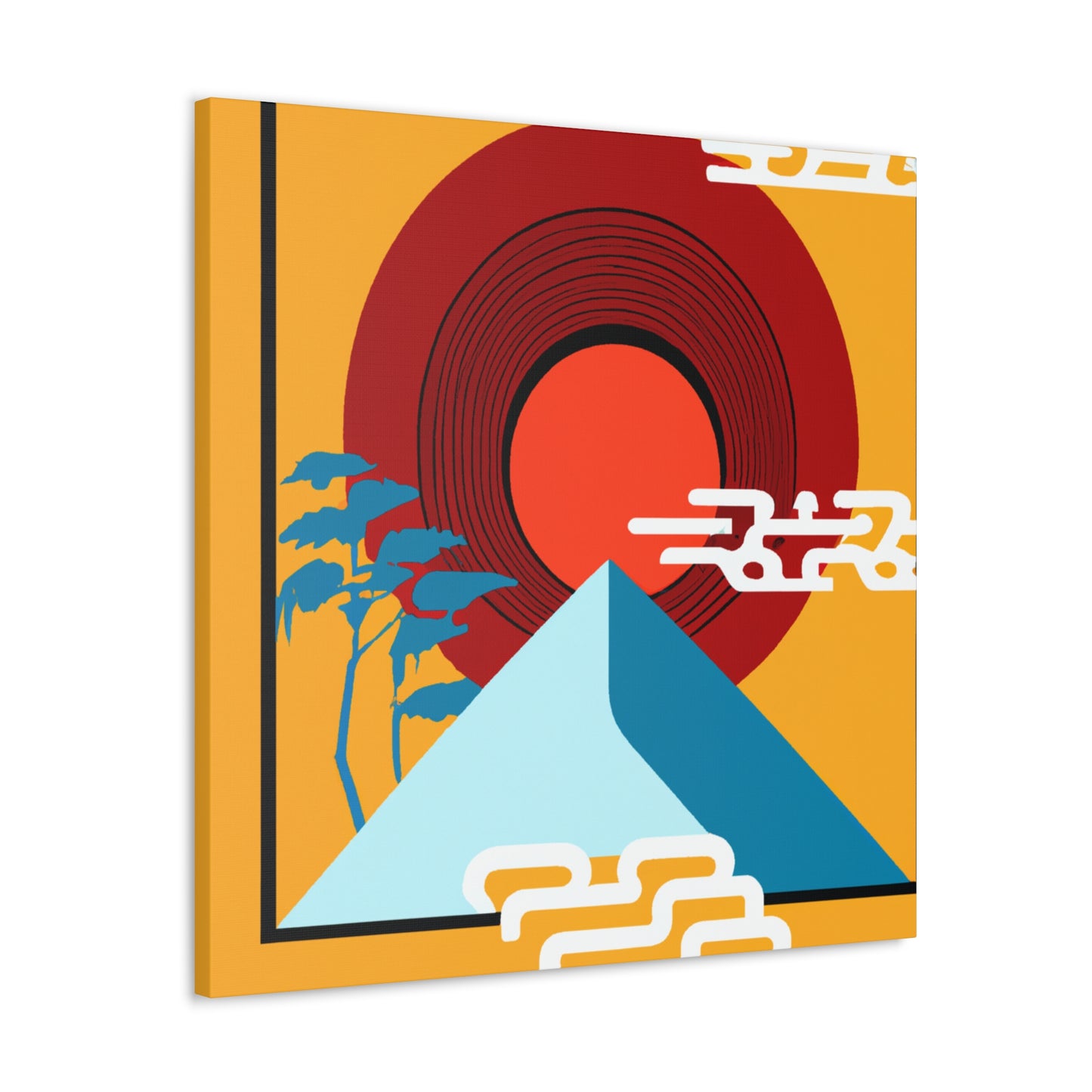 Urban Oasis - Midcentury - Canvas