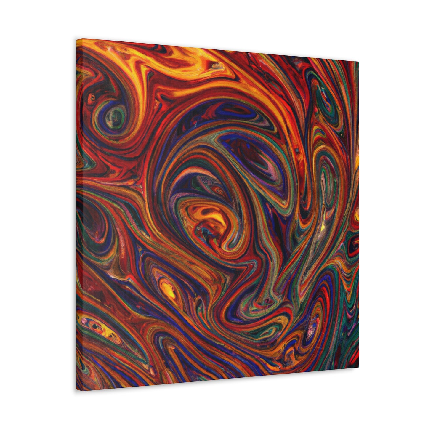 Burning Edges - Canvas - Abstract