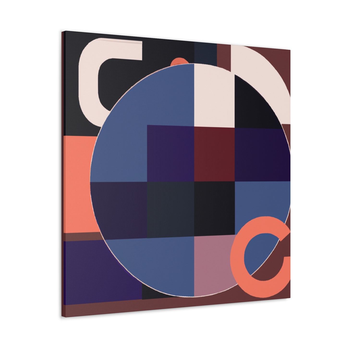 Scrollscape- Midcentury - Canvas